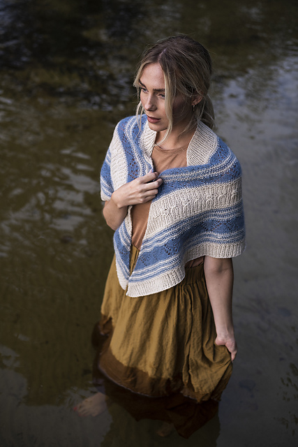 Blåklocka - shawl
