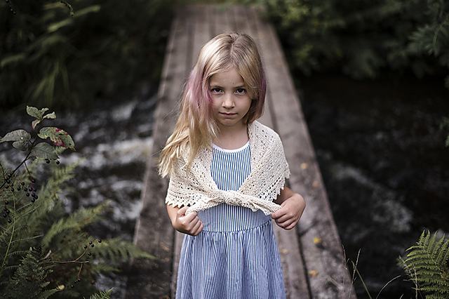 Sommarmoln - shawl