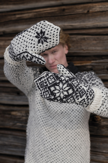Stjärnfall - mittens