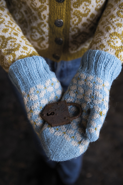 Grannlåt - mittens