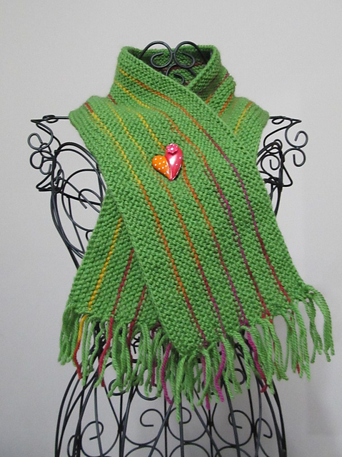 #32 Garter Stitch Neck Wrap