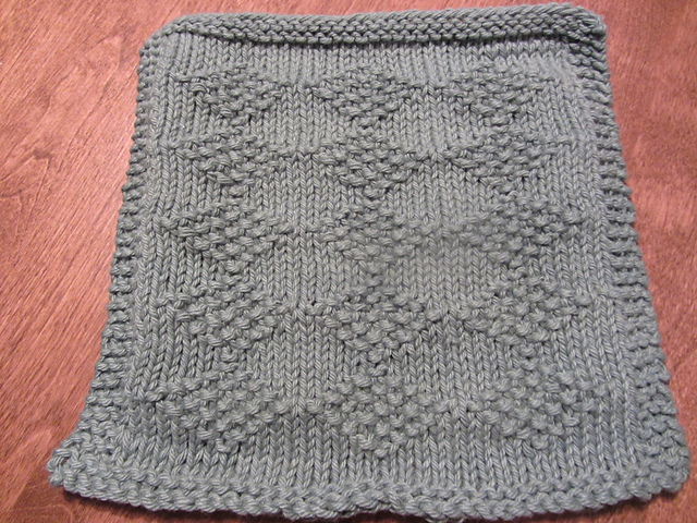 Autumn's Country Quilt Dishcloth