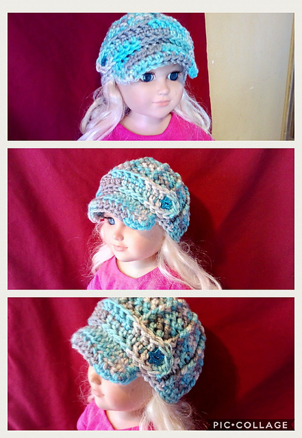 American Girl Newsboy Hat