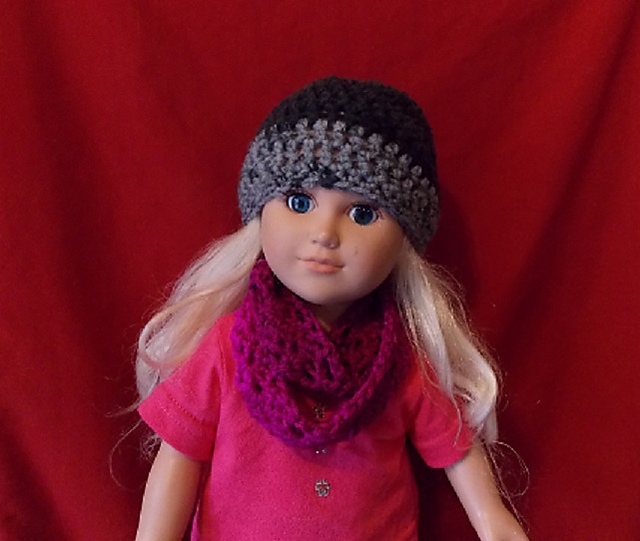 18' American Girl Infinity Scarf