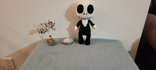 Crochet Jack skellington