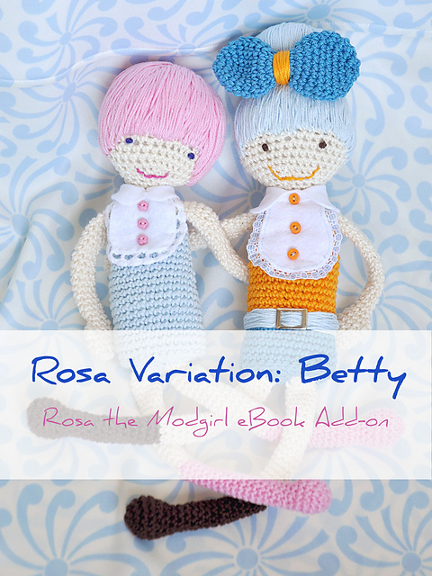 Rosa Amigurumi, Variation Betty, eBook Add-on