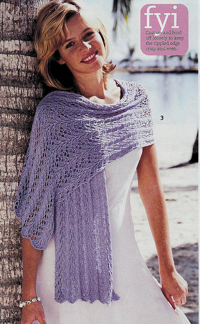 #03 Siren Shawl