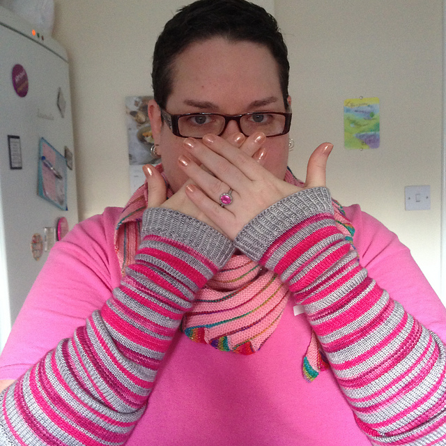 Stripey Sleeves of Warmth