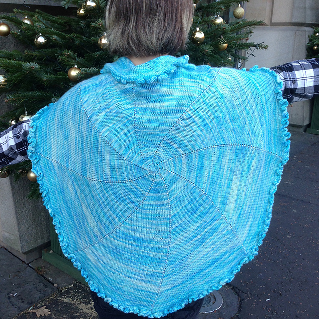 Never Such Devoted Sisters Shawl (White Christmas)