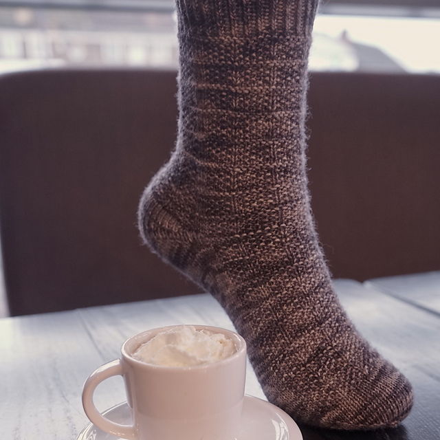 Espresso Con Panna Socks