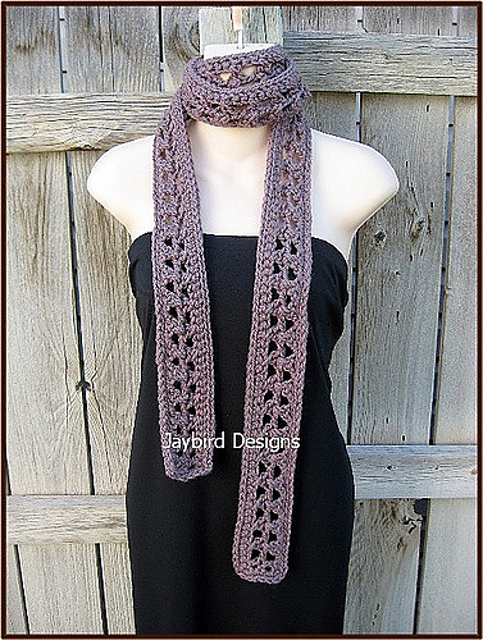 Criss-Cross Skinny Scarf
