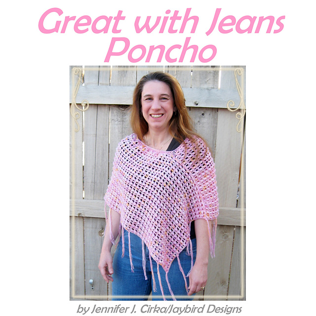Great with Jeans Poncho