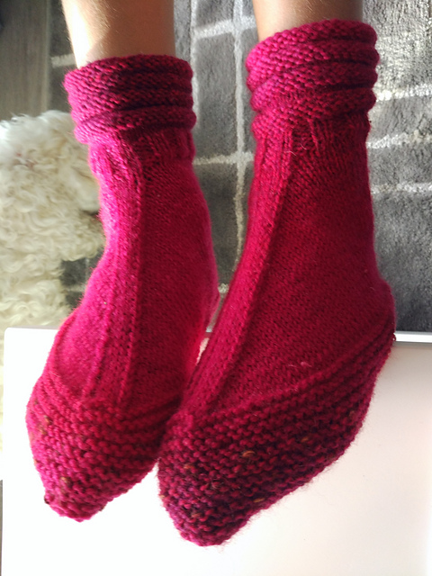Knitted House Slipper