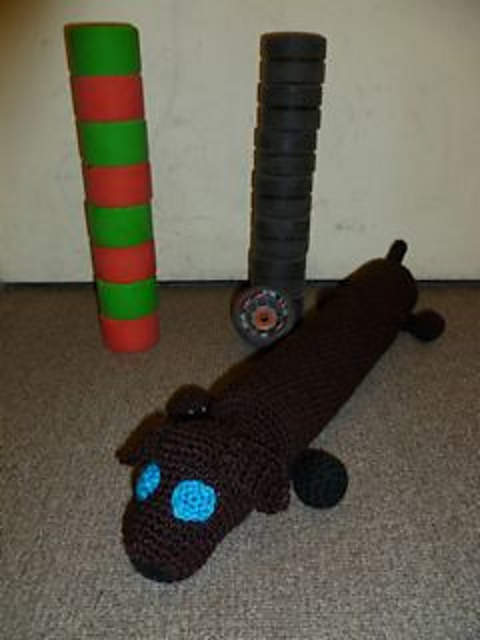 Sausage dog wheelbag