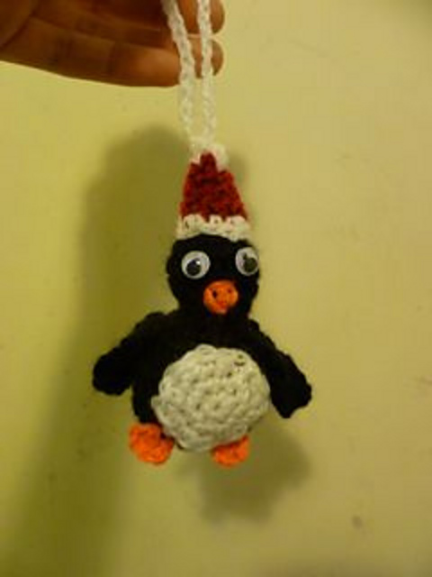 Penguin Christmas decoration