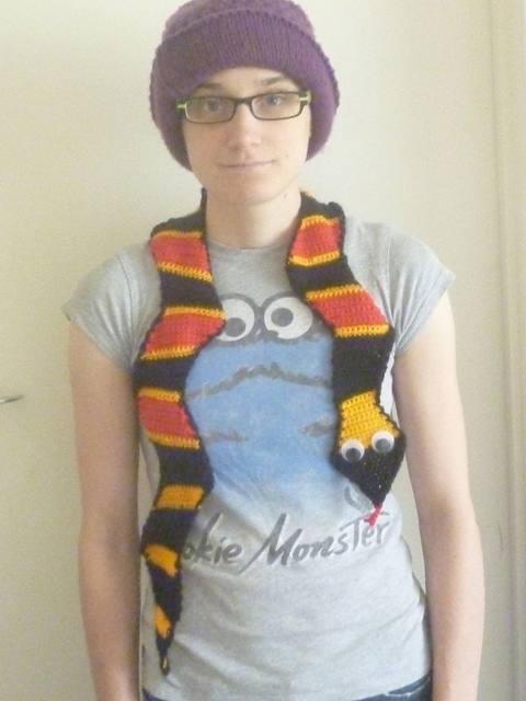 Coral Snake Scarf