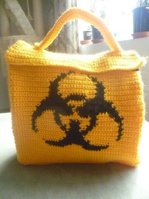 Biohazard lunch bag