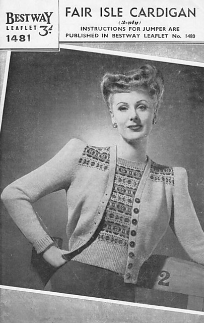 Fair Isle Cardigan