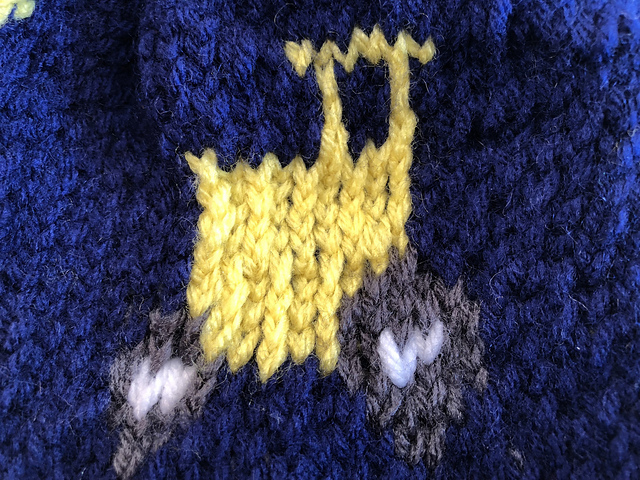Little Tractor Toddler Beanie