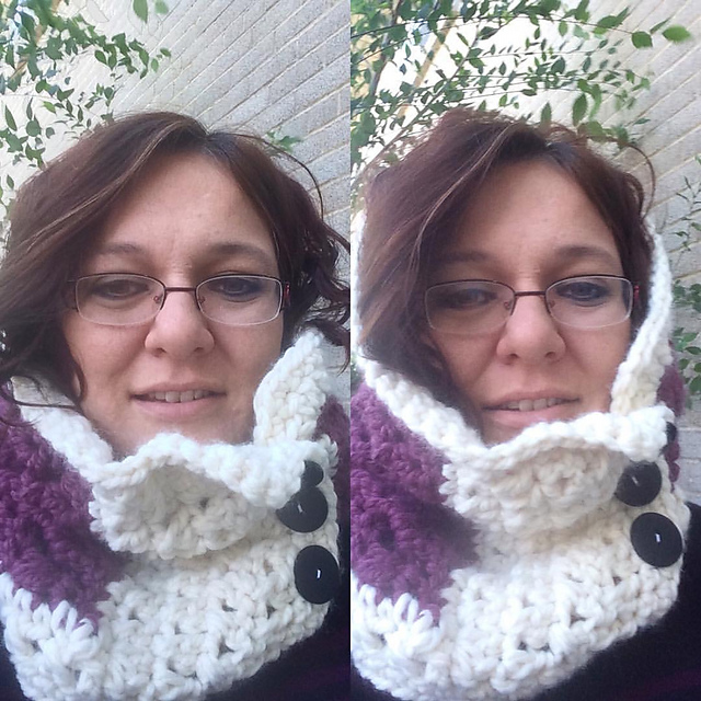 Big Bulky Button up Cowl