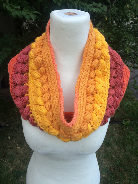 Puffy Braids Cowl