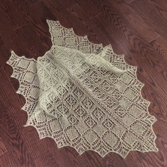 Nephrite Lace Shawl