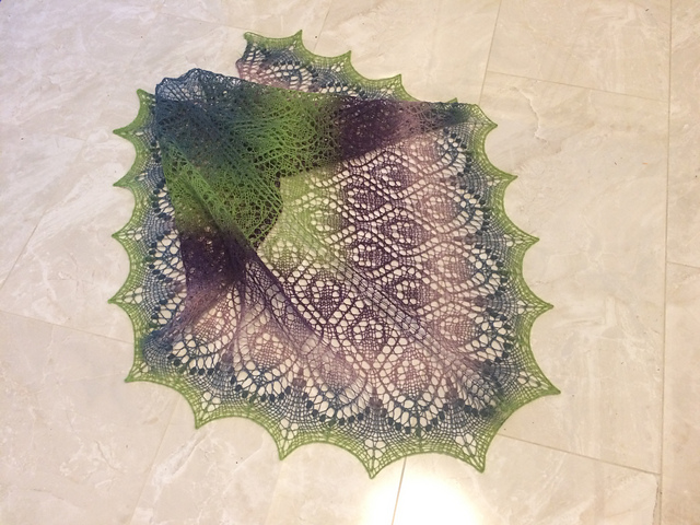 Isabella Lace Shawl