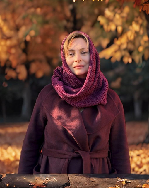 Honeycomb Bliss Infinity scarf
