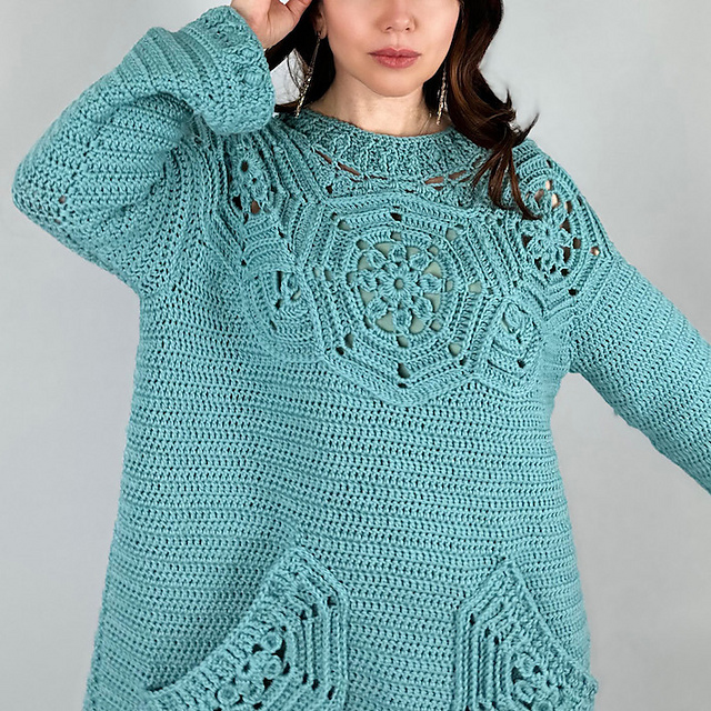 Alpina long sweater