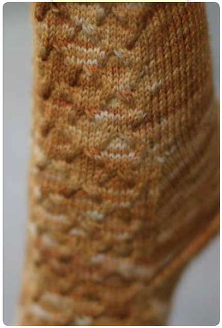 Telescope Lattice Socks