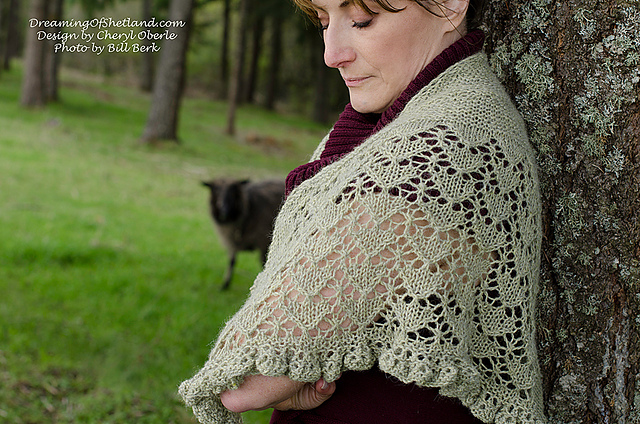 Thistledown Shawl