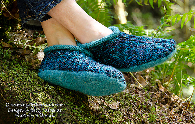 Solely Felted Slippers