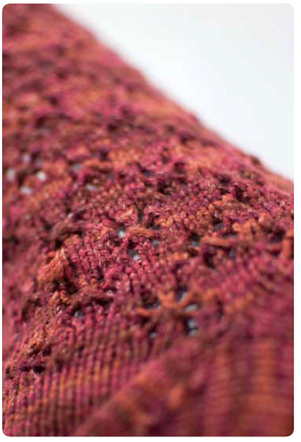 Snowflake Eyelets Socks