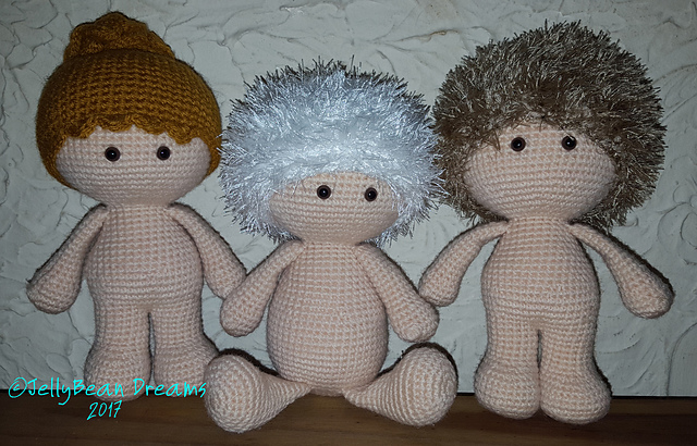 Gumdrop Hair caps 3 designs
