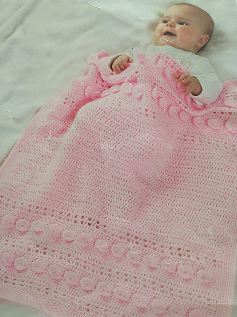 Raised Flower Blanket