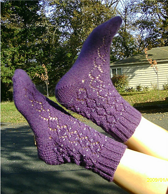 Diamond Frost Socks
