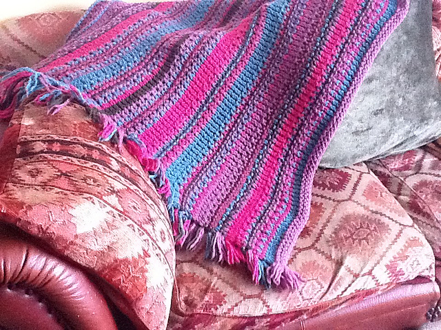 Ravelry: Toasty Blanket pattern by Joanna Stephens
