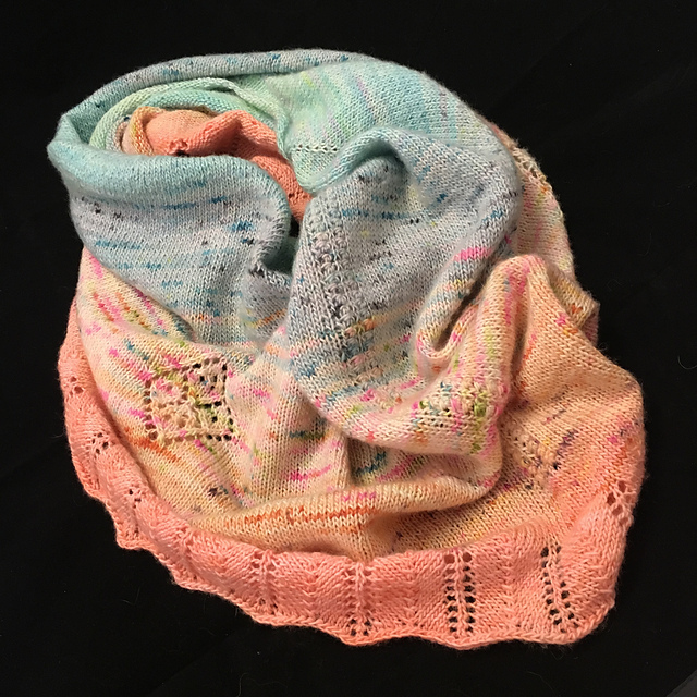 Sunset Cowl Poncho