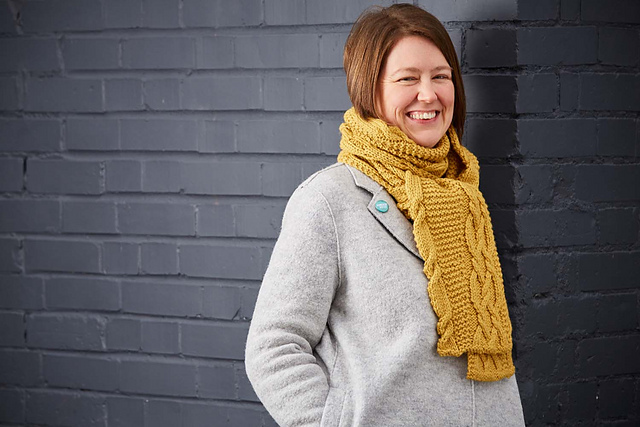 Yellow Wagtail scarf