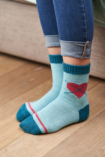 Heartgyle Socks