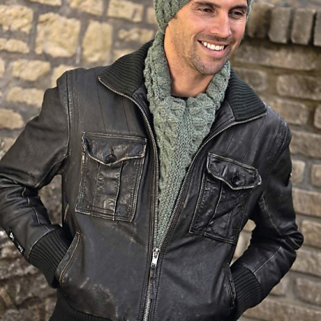 Green Man Scarf