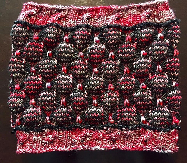 Butterflies & Beads Cowl