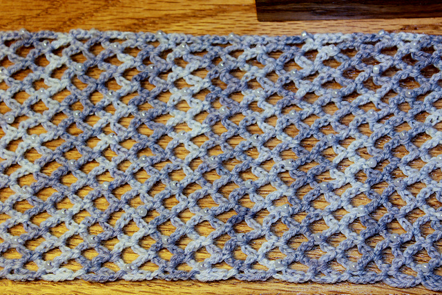Ravelry: Plain Trellis Stitch pattern by Harmony Guides