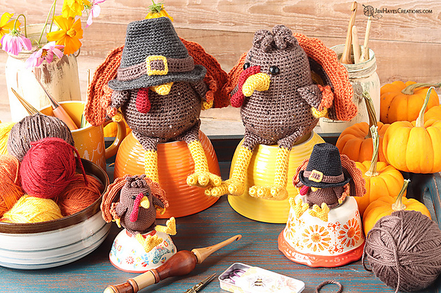 Turkey Gnome and Turkey Friend