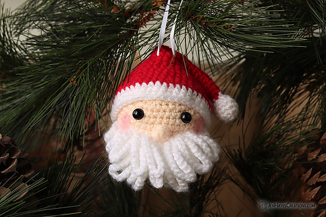 Santa Ornament