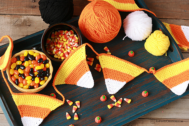 Candy Corn Bunting