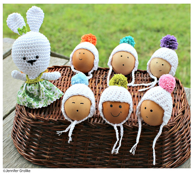 (Easter) egg beanie cosies