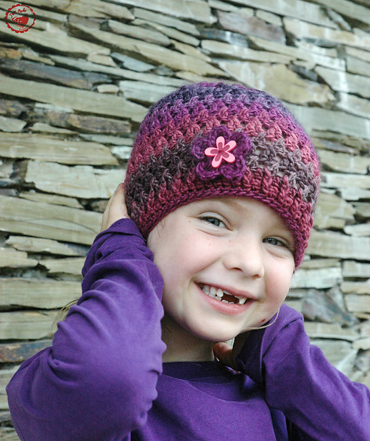Petals and Posts Beanie