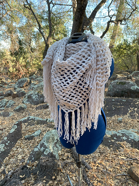 Light Triangle Shawl
