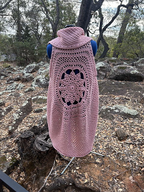 Bramble Bloom Circle Vest